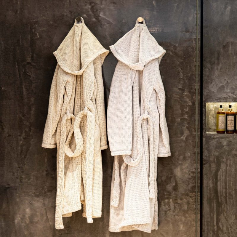 Bad och Morgonrock Linen Waffle