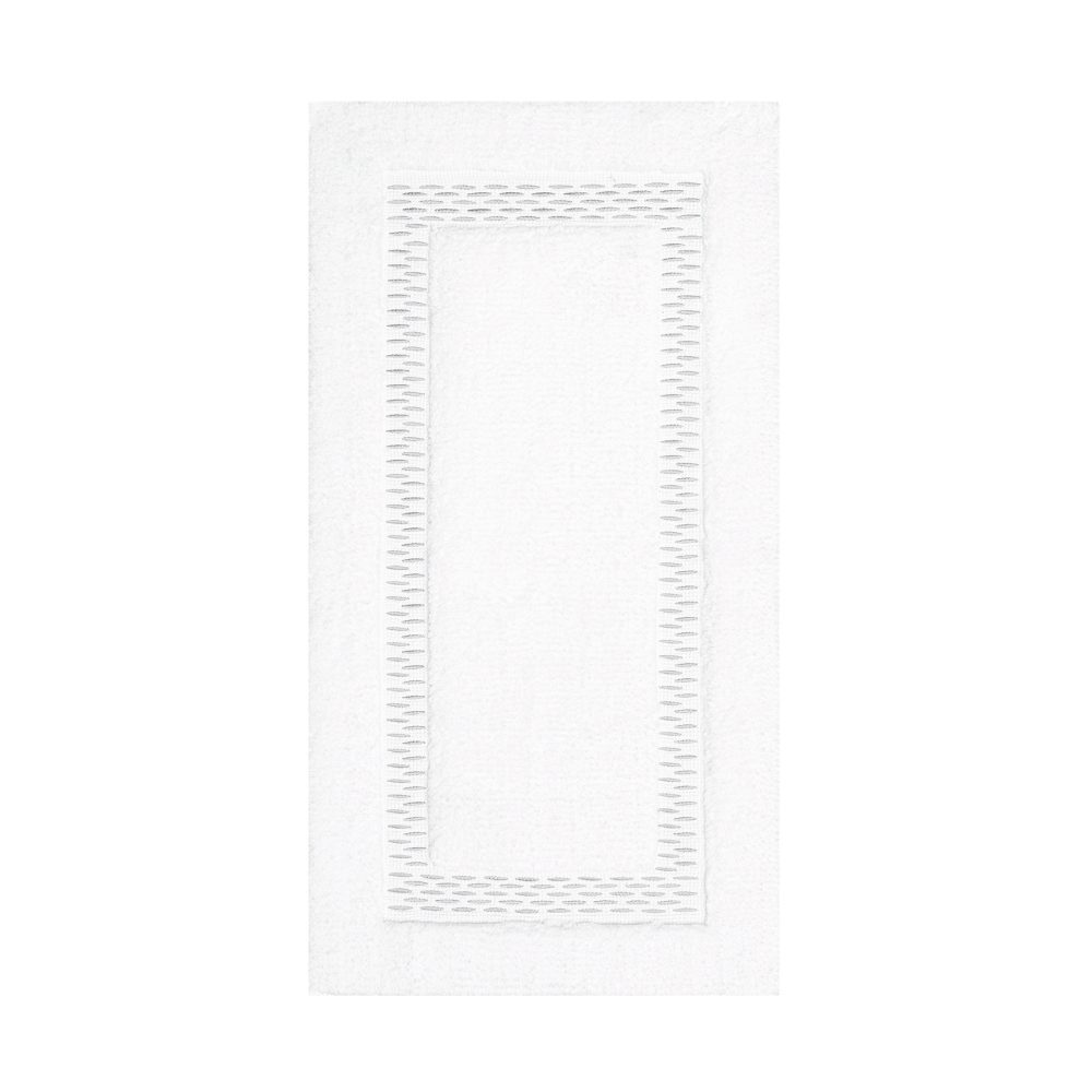 Badrumsmatta Alhambra Silver:Vit