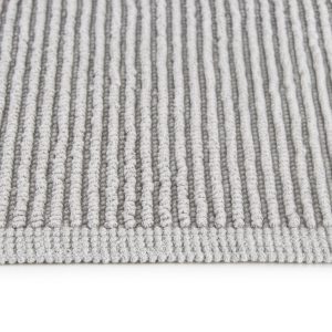 Badrumsmatta Ribbon Light Silver