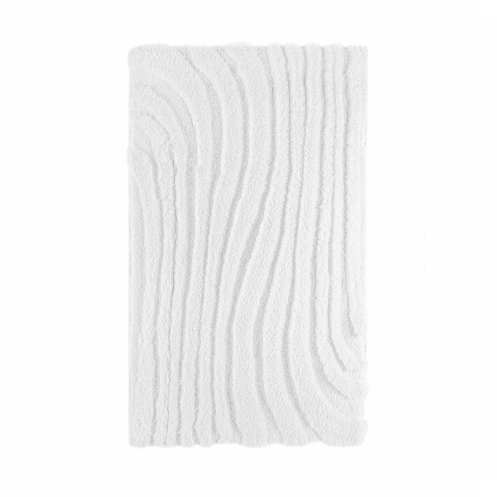 Badrumsmatta Linea Vit
