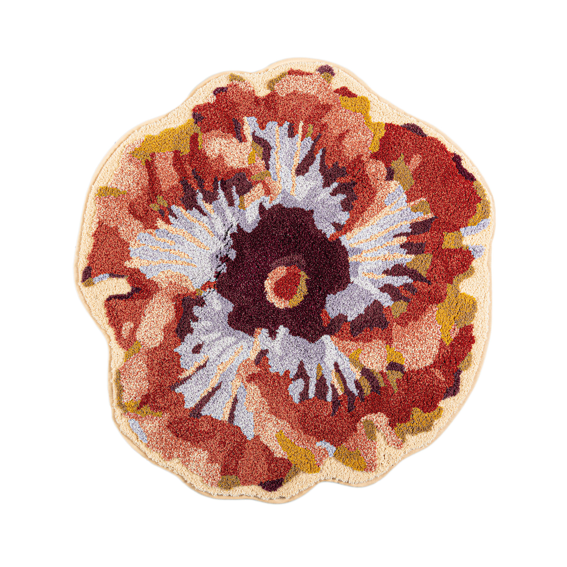 Badrumsmatta Hibiscus